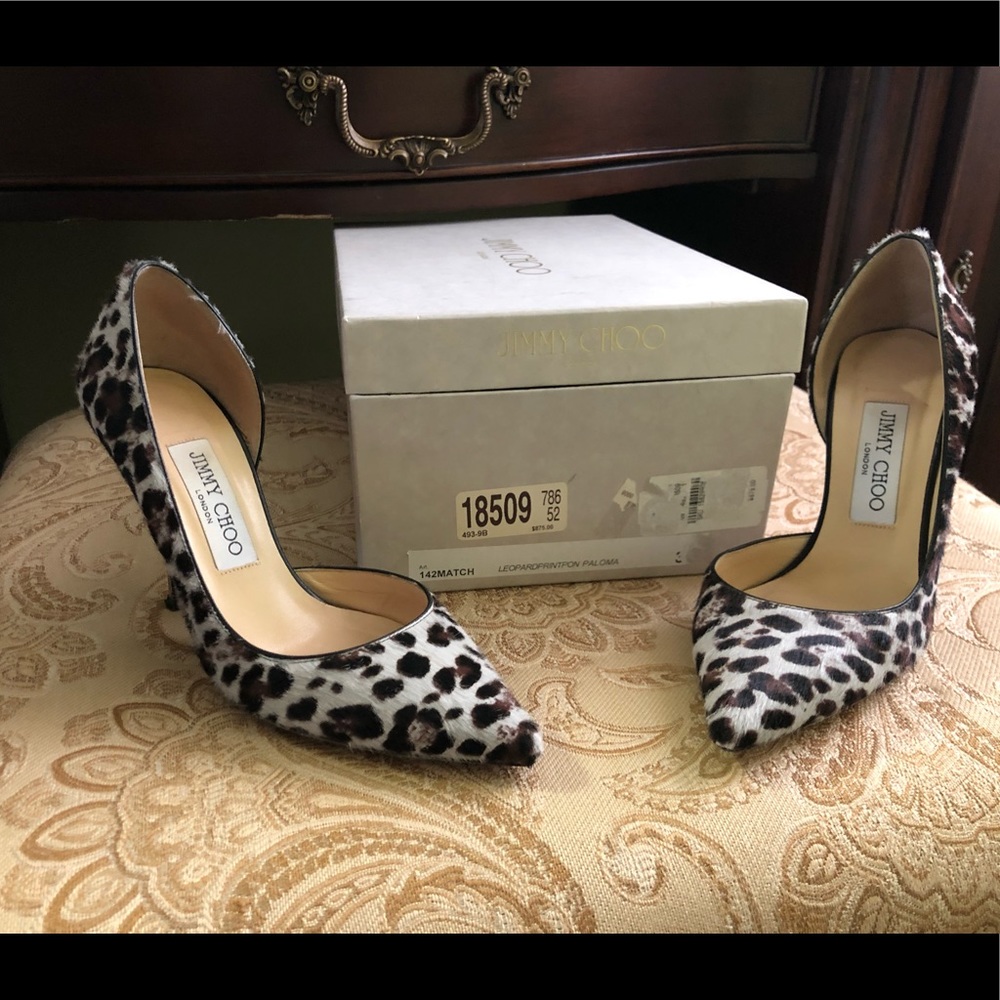 Jimmy Choo Pony hair pumps